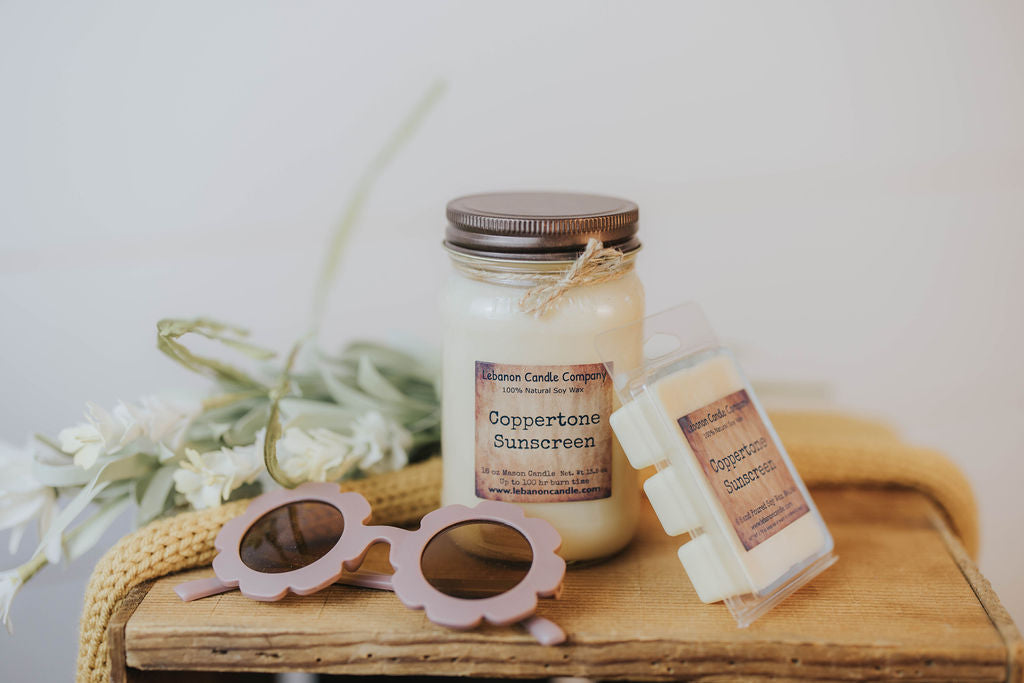 Coppertone Sunscreen Candle - - Candles & Melts