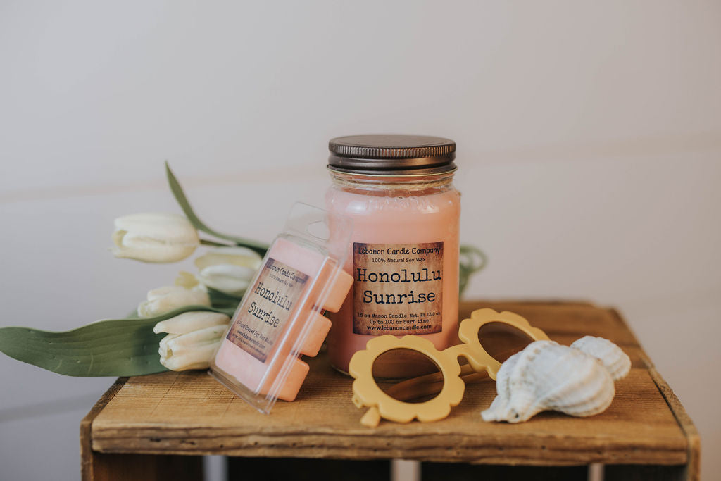 Honolulu Sunrise Candle - - Candles & Melts