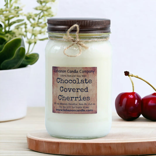 Chocolate Covered Cherries Candle - - Candles & Melts