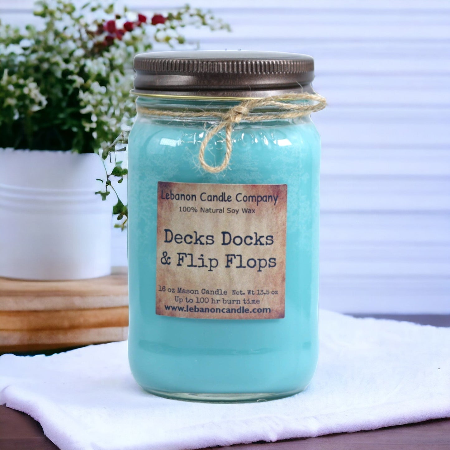 Decks Docks & Flip Flops Candle - - Candles & Melts