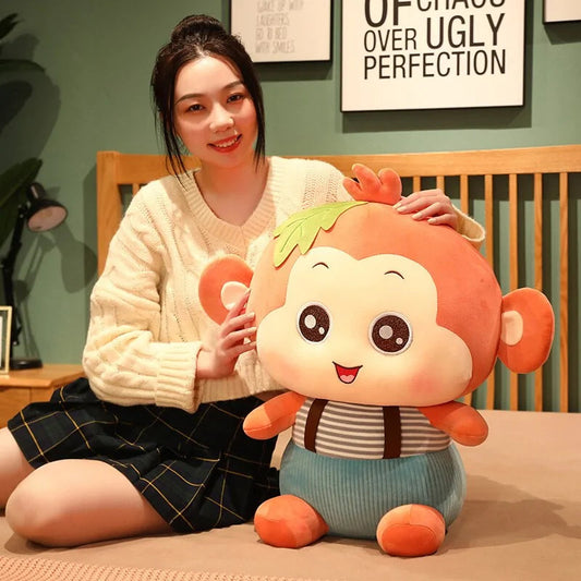 Sitting Monkey Plush Toys - Kia Day Design