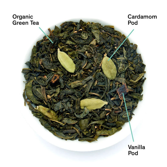 Combray - Vanilla Cardamom Green Tea 15 Tea Bags - - Beverages > Teas > Green Teas