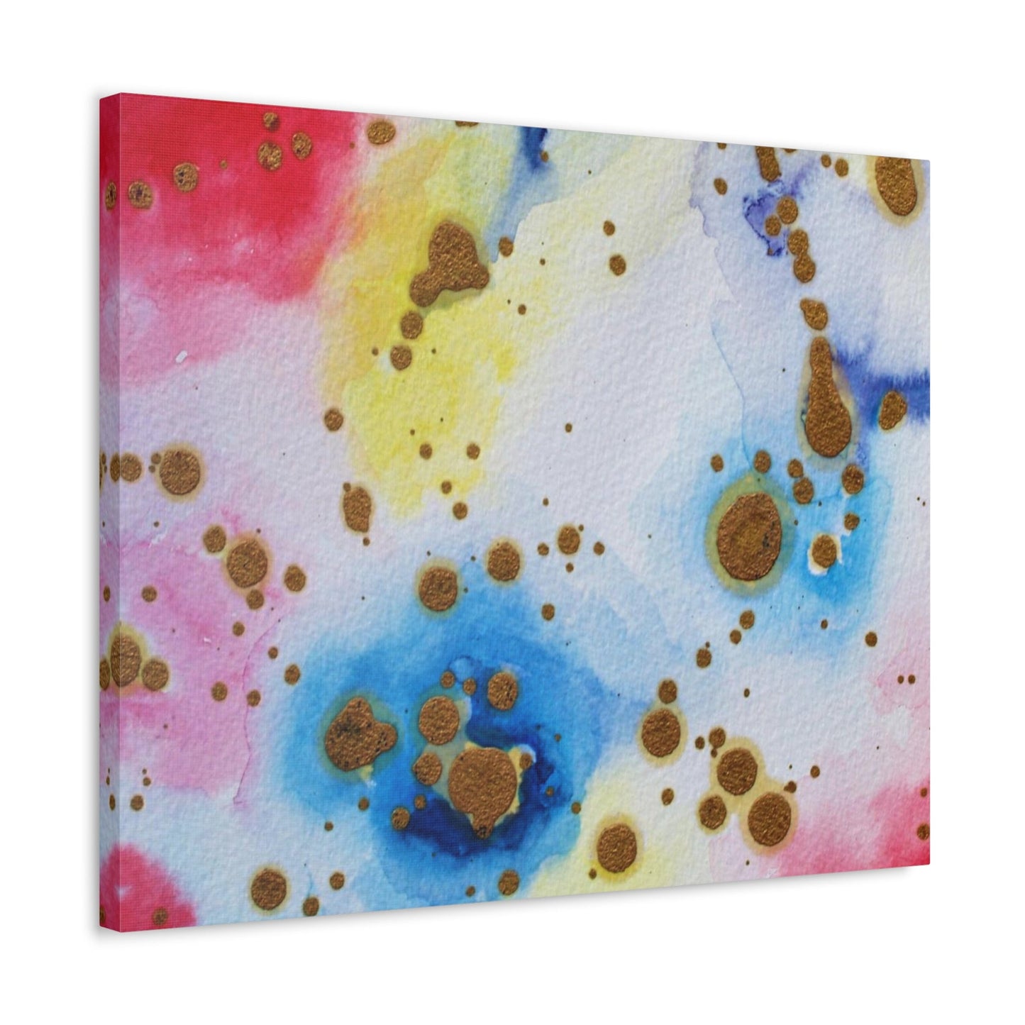 Purple Swirl Stretched Canvas Printify