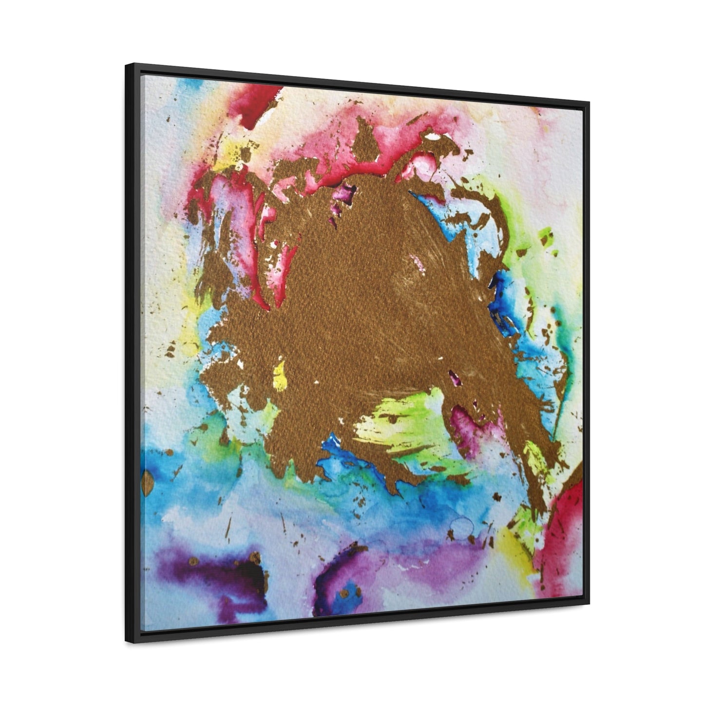Through The Vapor Gallery Canvas Wraps Square Frame