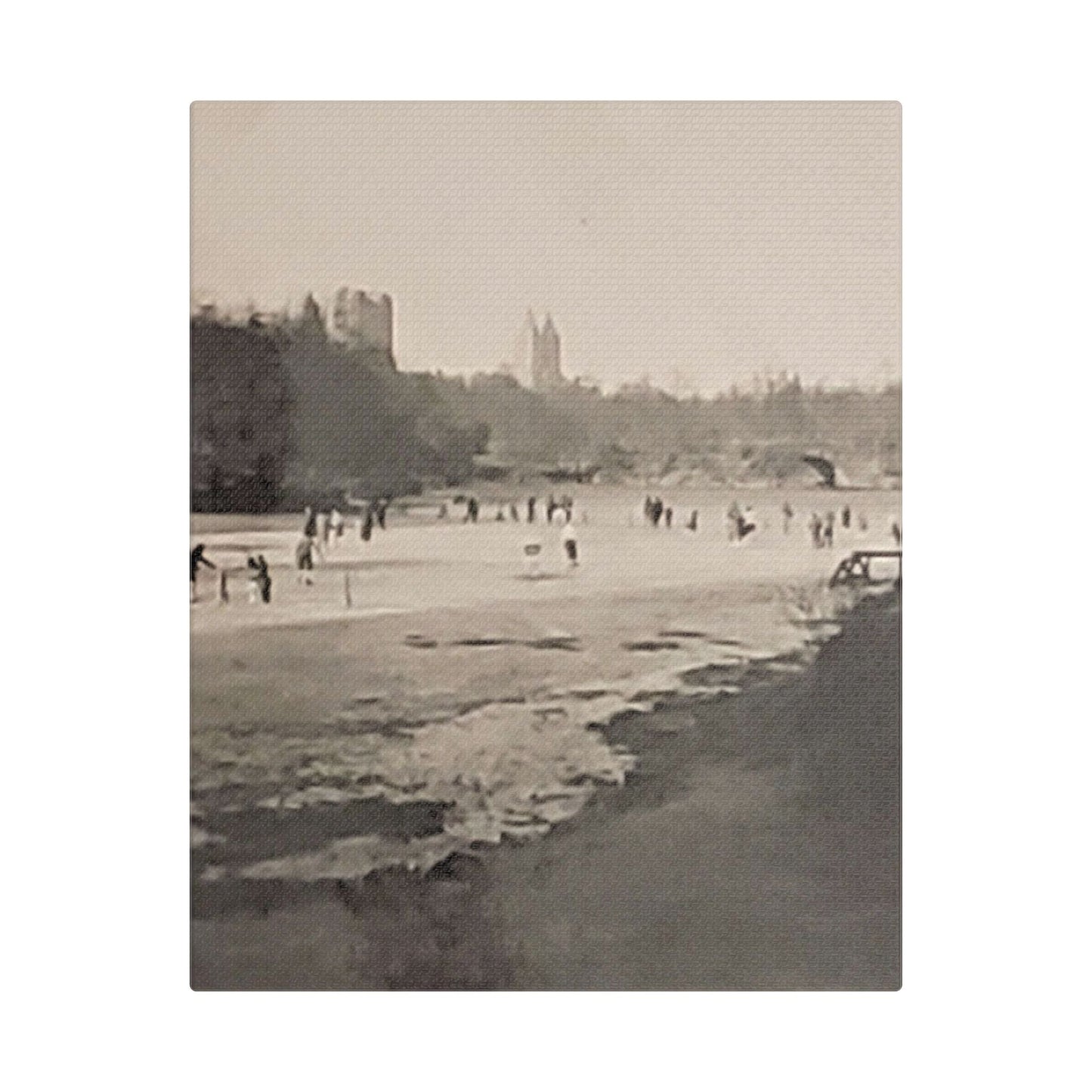 Central Park Satin Canvas Stretched 8″ x 10″ (Vertical) 1.5"