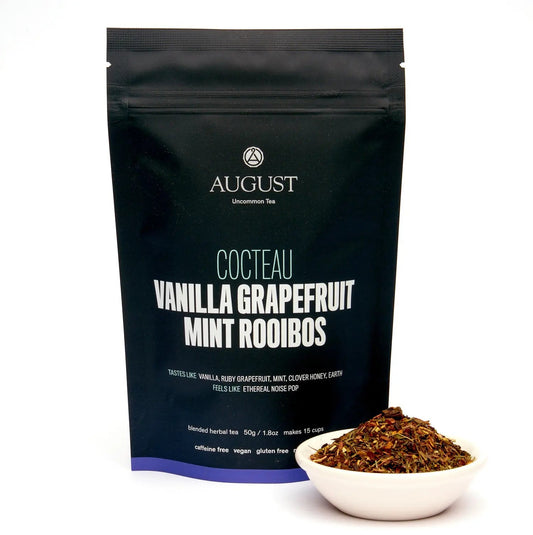 Cocteau - Vanilla Grapefruit Mint Rooibos Tea Caffeine Free - 15 cup bag - Beverages > Teas > Herbal Teas