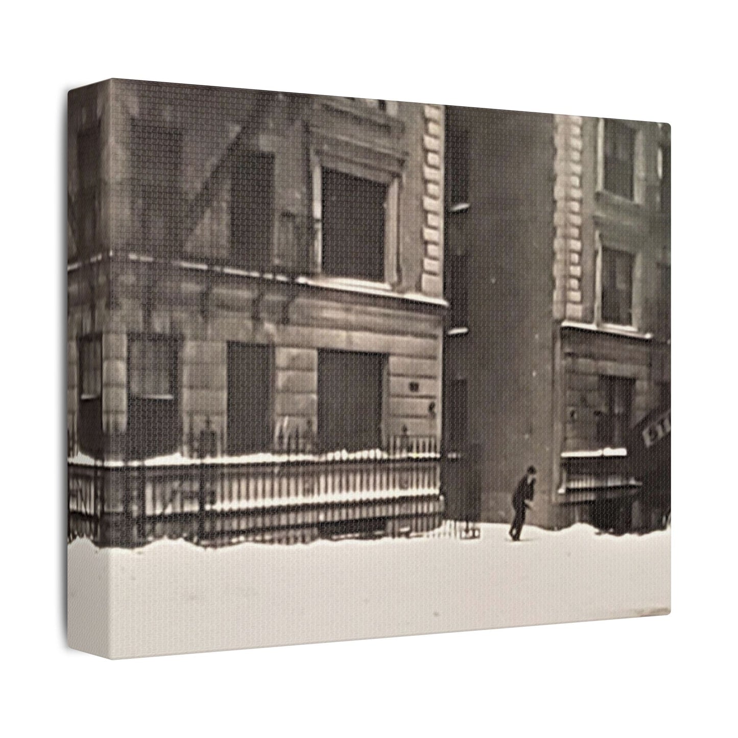 430 W 119th St New York Satin Canvas Stretched