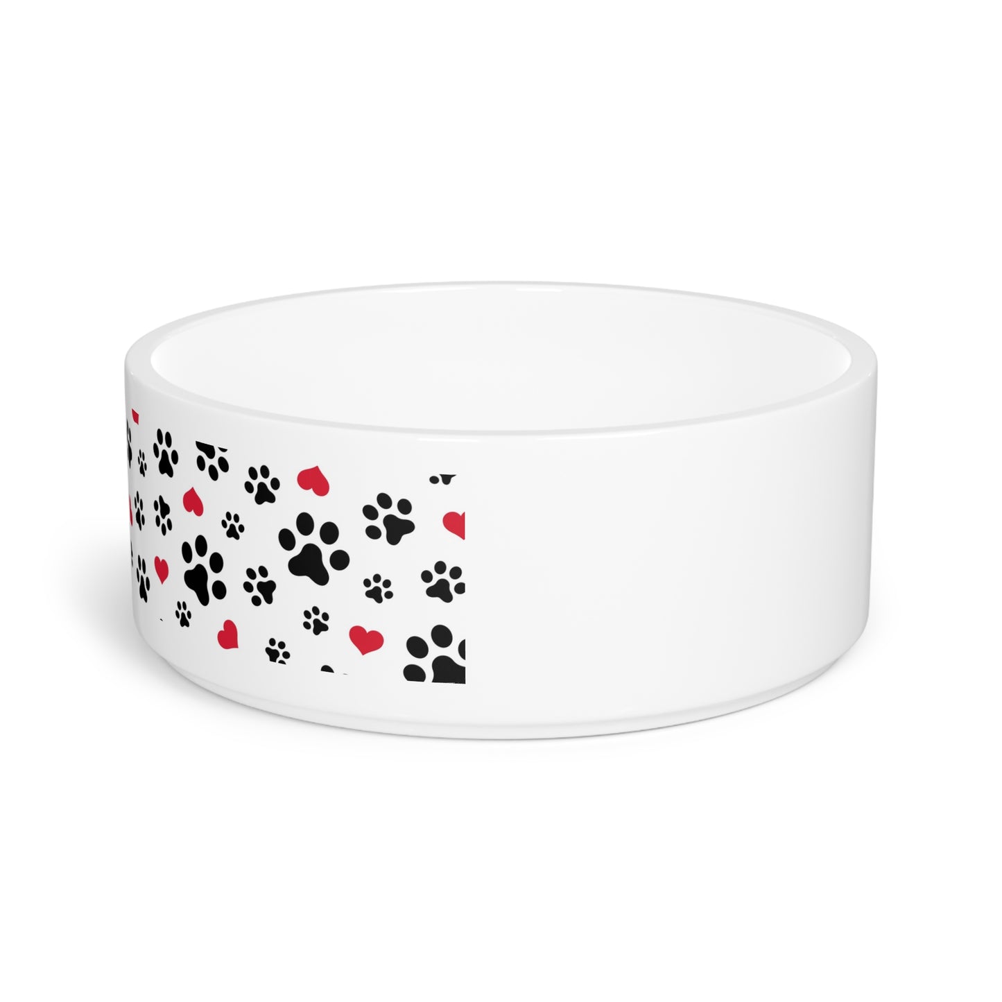 Cute Paw Print Pet Bowl - Kia Day Design