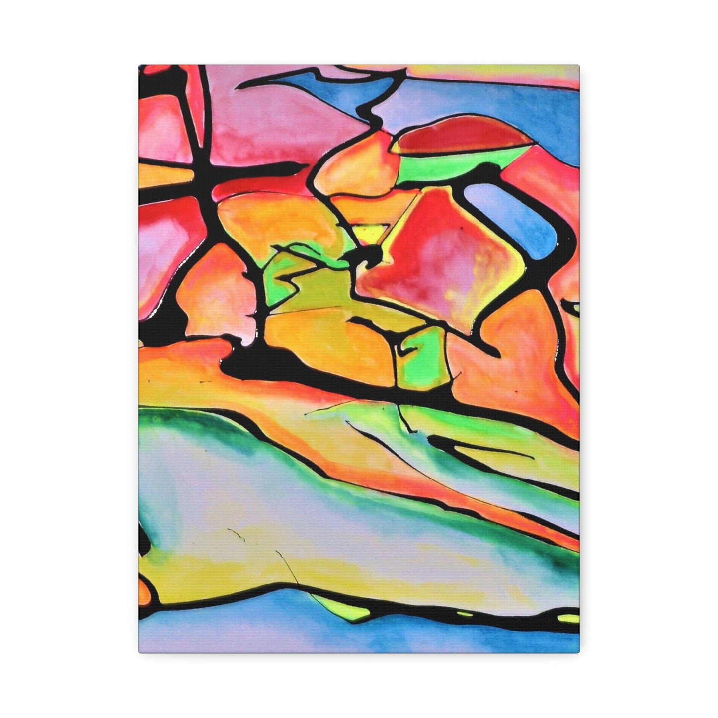 Atomic Dog Stretched Canvas Printify