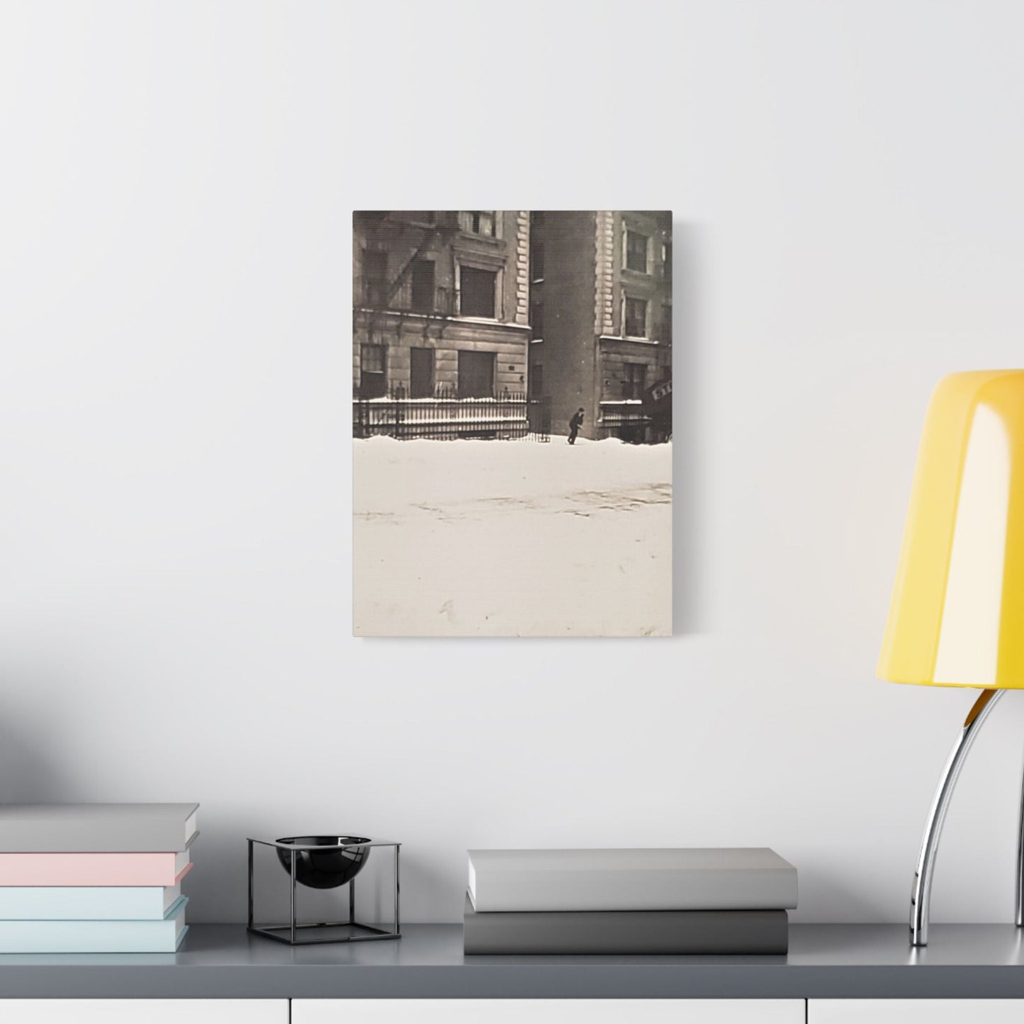 430 W 119th St New York Satin Canvas Stretched 12″ x 16″ (Vertical) 1.5"