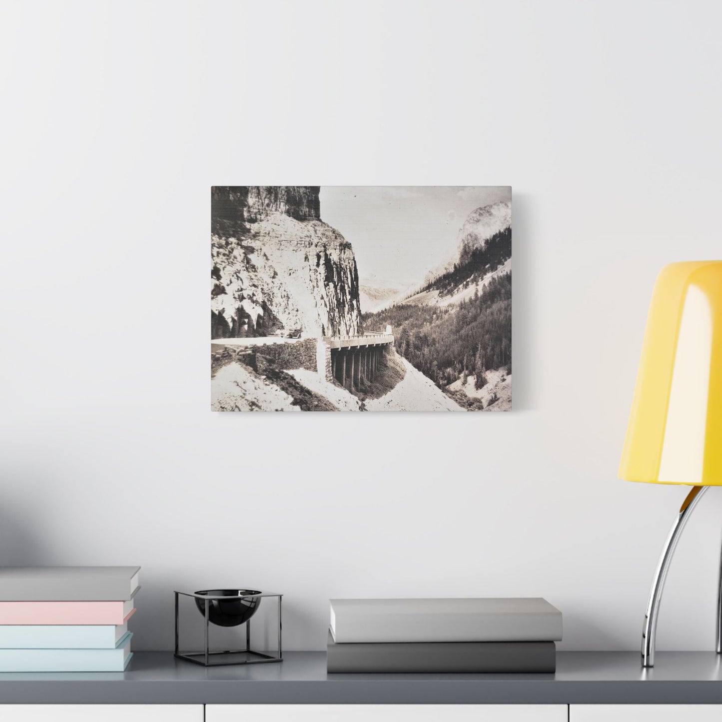 Golden Gate Canyon Colorado Satin Canvas Stretched 16″ x 12″ (Horizontal) 1.5"