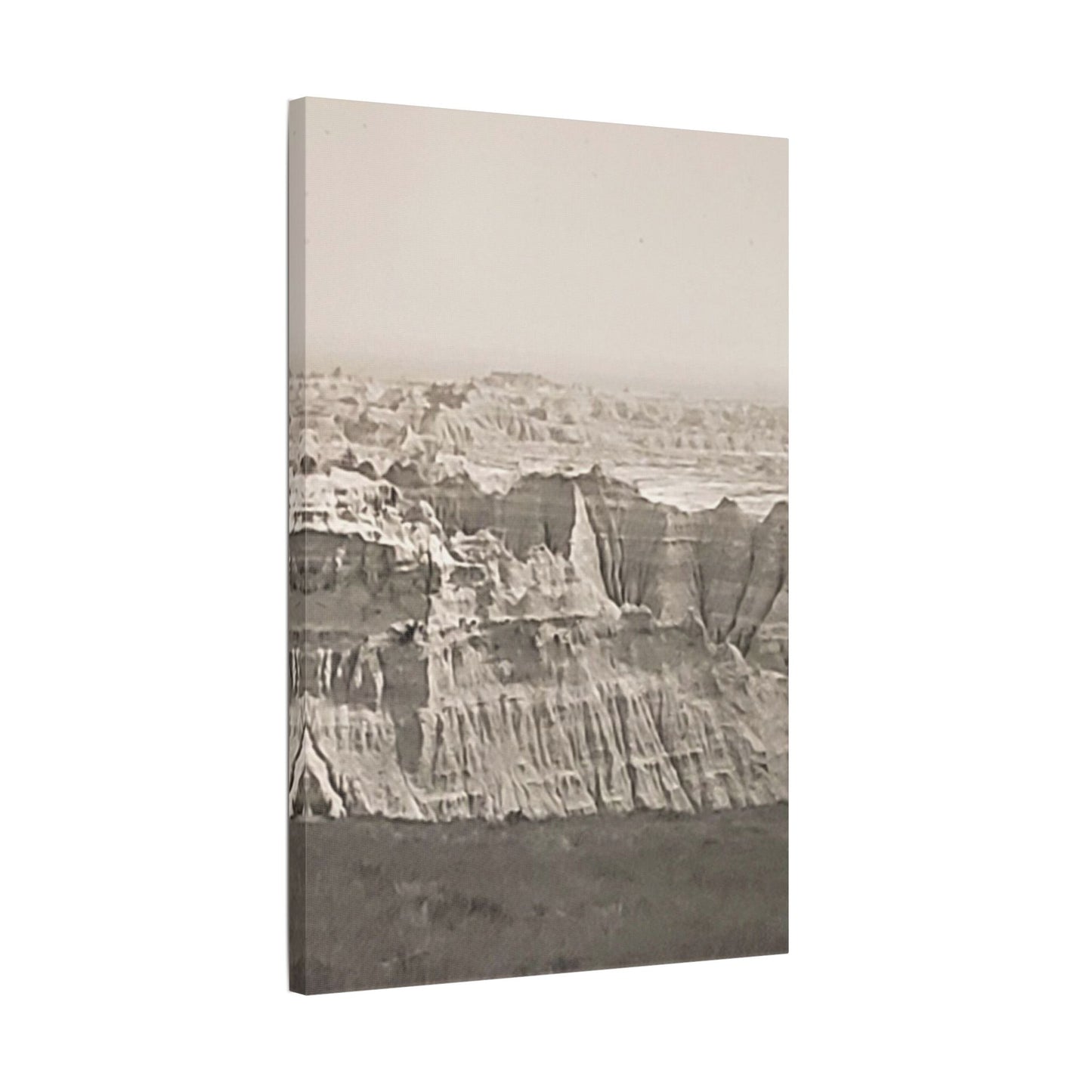The Pinnacles Satin Canvas Stretched