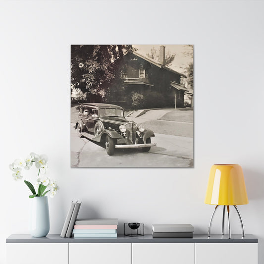 Classic Car Canvas Gallery Wraps 36″ x 36″ 1.25"