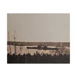 Navy Day New York October 27th 1945 Satin Canvas Stretched