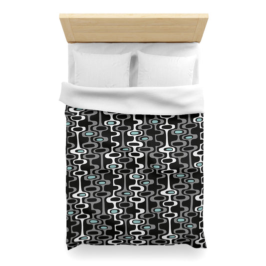 Modern Geometric Microfiber Duvet Cover - Kia Day Design