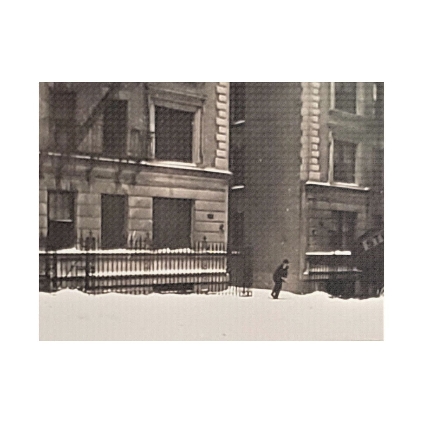 430 W 119th St New York Satin Canvas Stretched