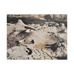 Yellowstone West Thumb Paint Pots Satin Canvas Stretched