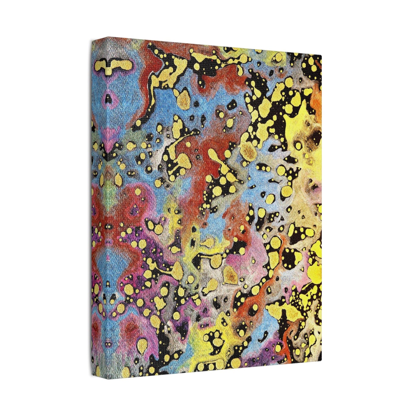 Limbo Satin Canvas Stretched