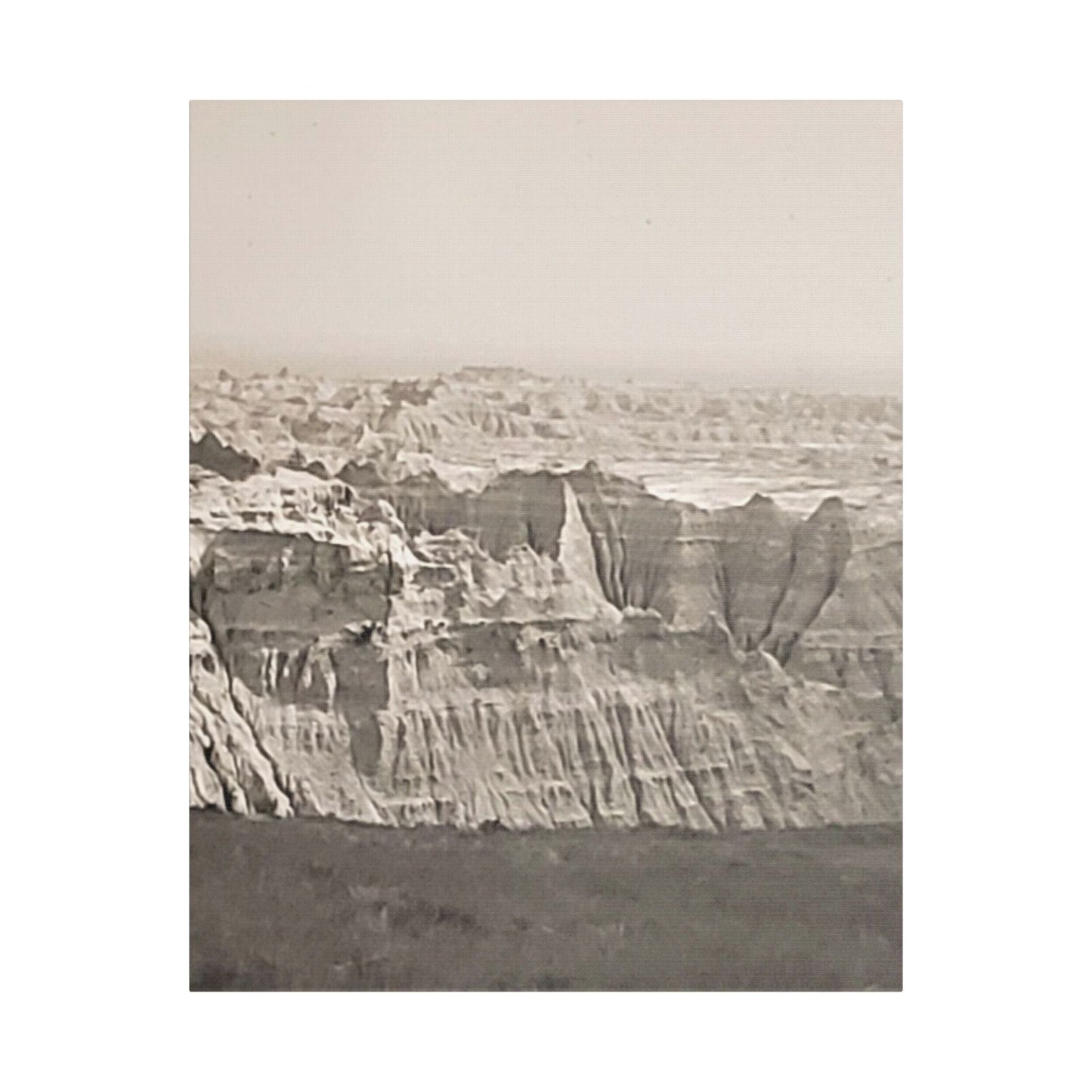 The Pinnacles Satin Canvas Stretched 24" x 30" (Vertical) 1.5"