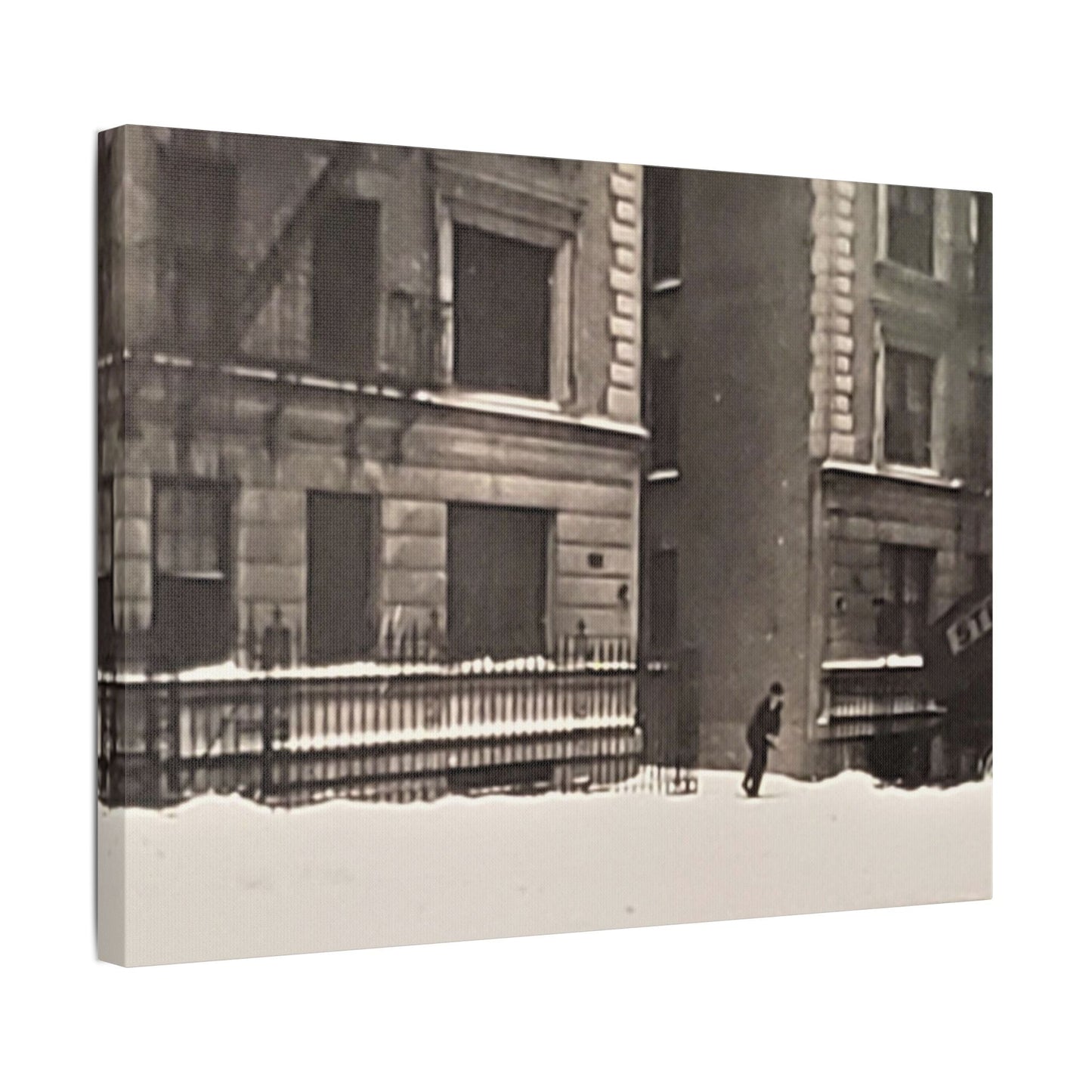 430 W 119th St New York Satin Canvas Stretched