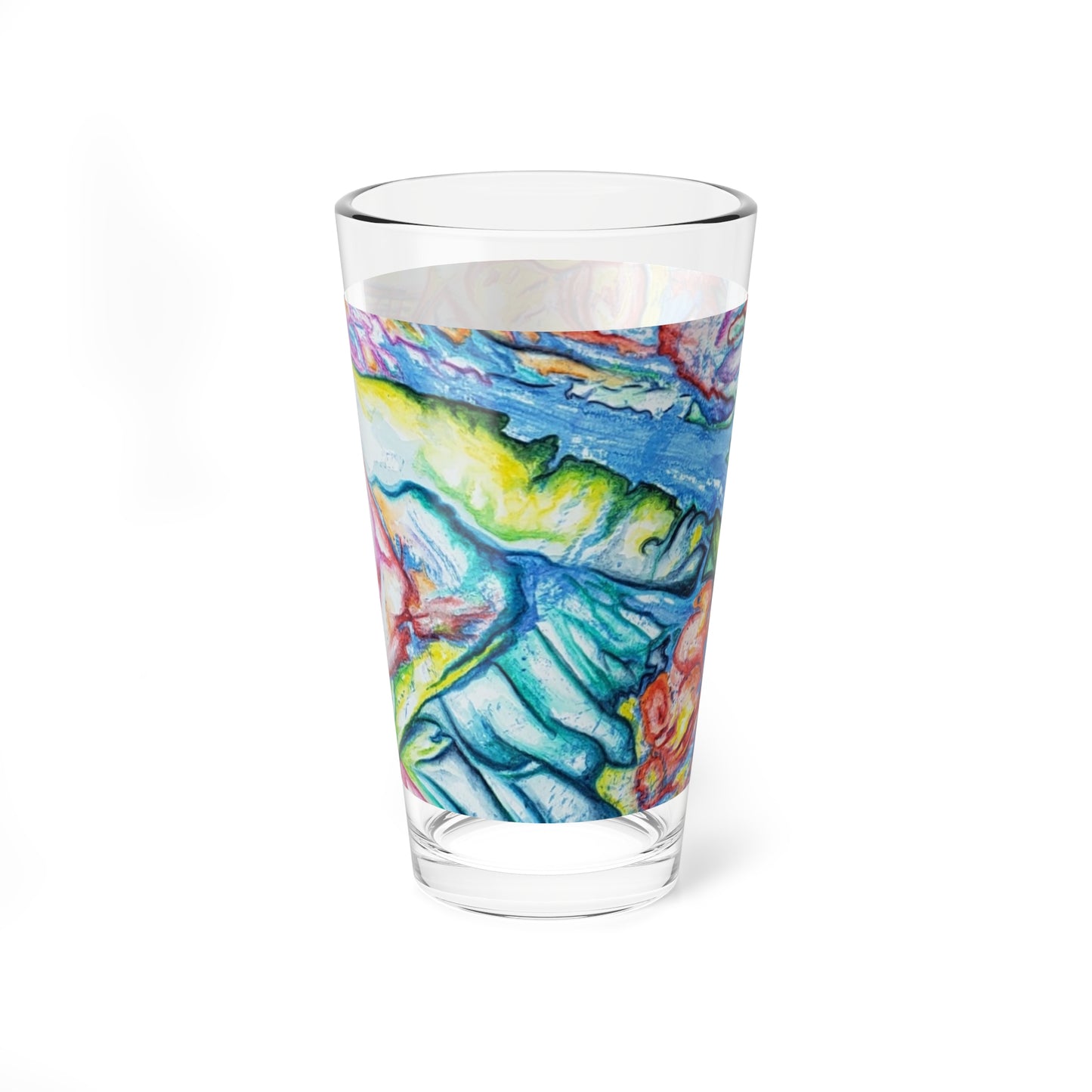 Abstract Mixing Glass - Kia Day Design