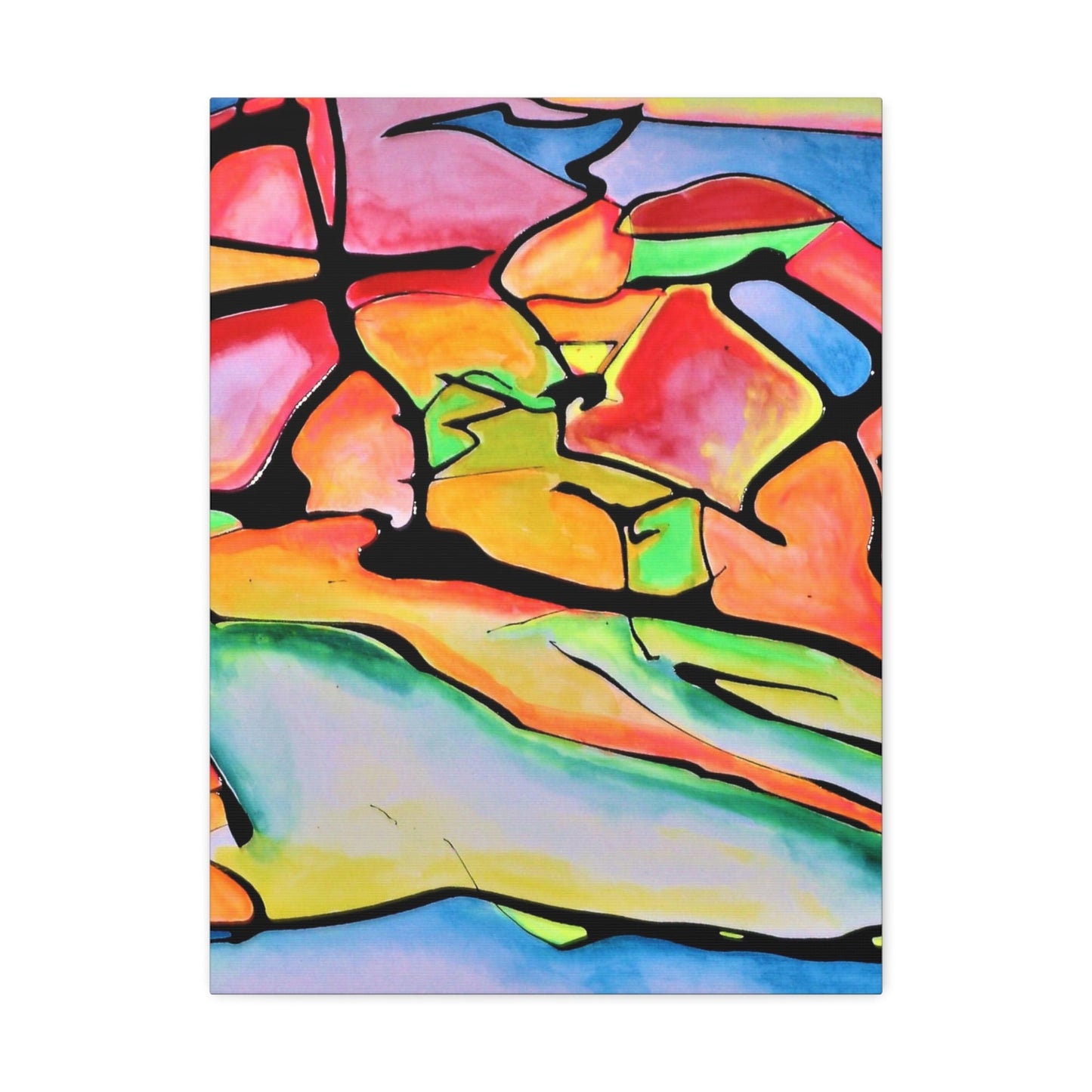 Atomic Dog Stretched Canvas Printify