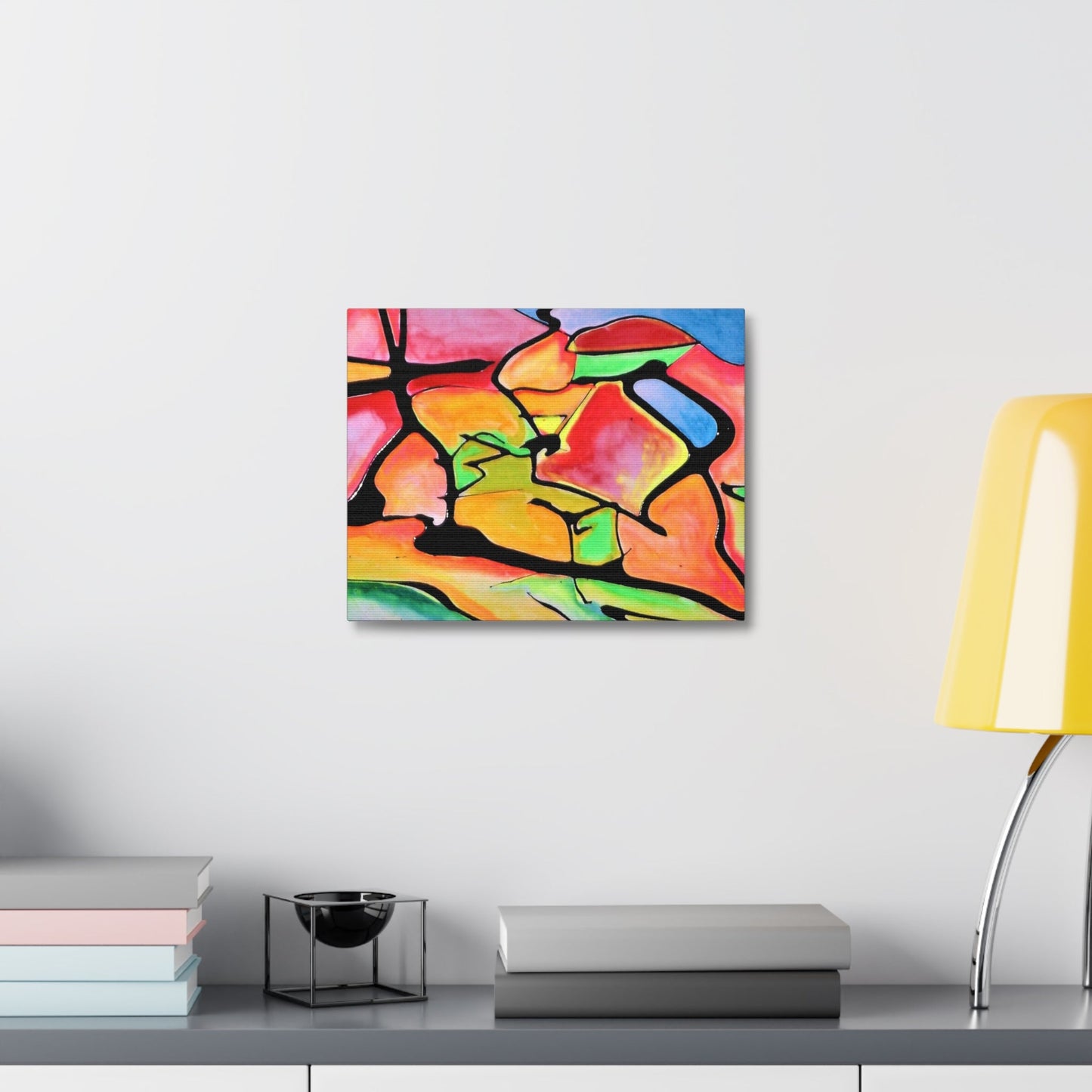 Atomic Dog Stretched Canvas Printify