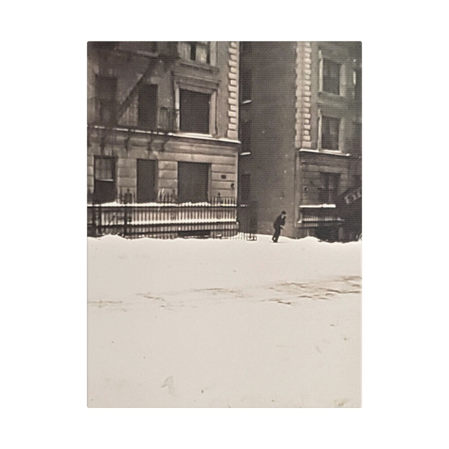 430 W 119th St New York Satin Canvas Stretched