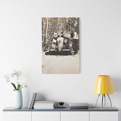 After The Black Hills 1939 Satin Canvas Stretched 24″ x 36″ (Vertical) 1.5"