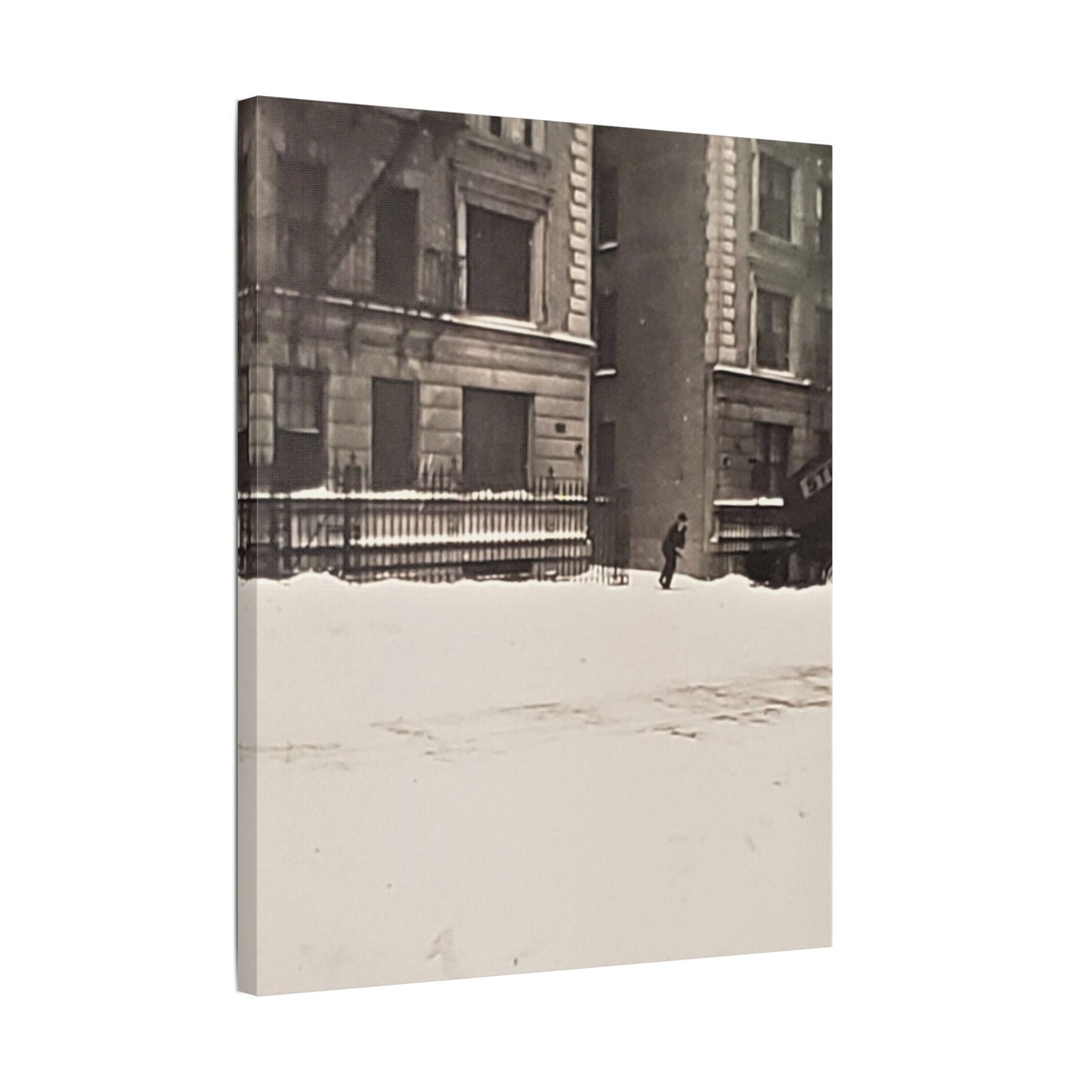 430 W 119th St New York Satin Canvas Stretched