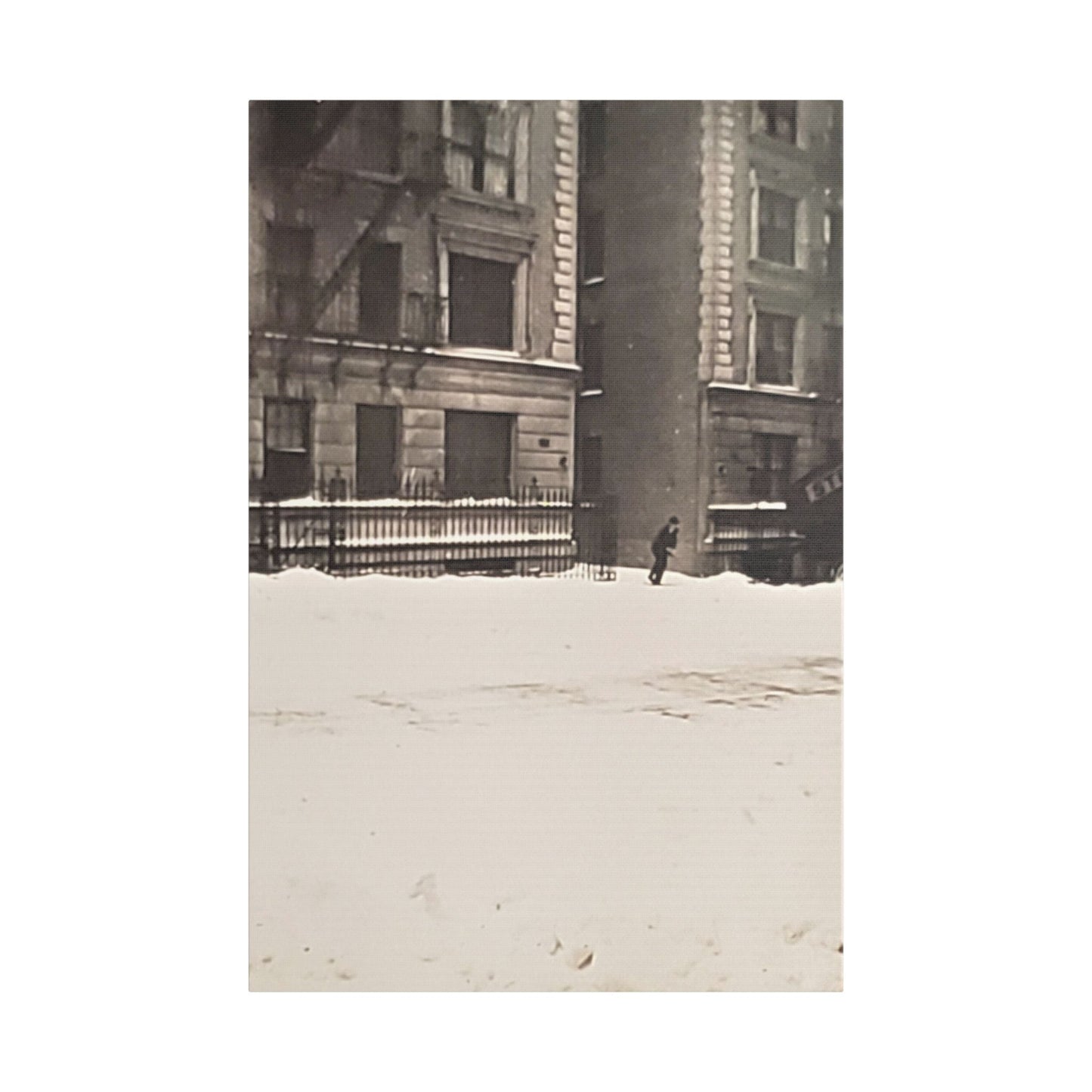 430 W 119th St New York Satin Canvas Stretched