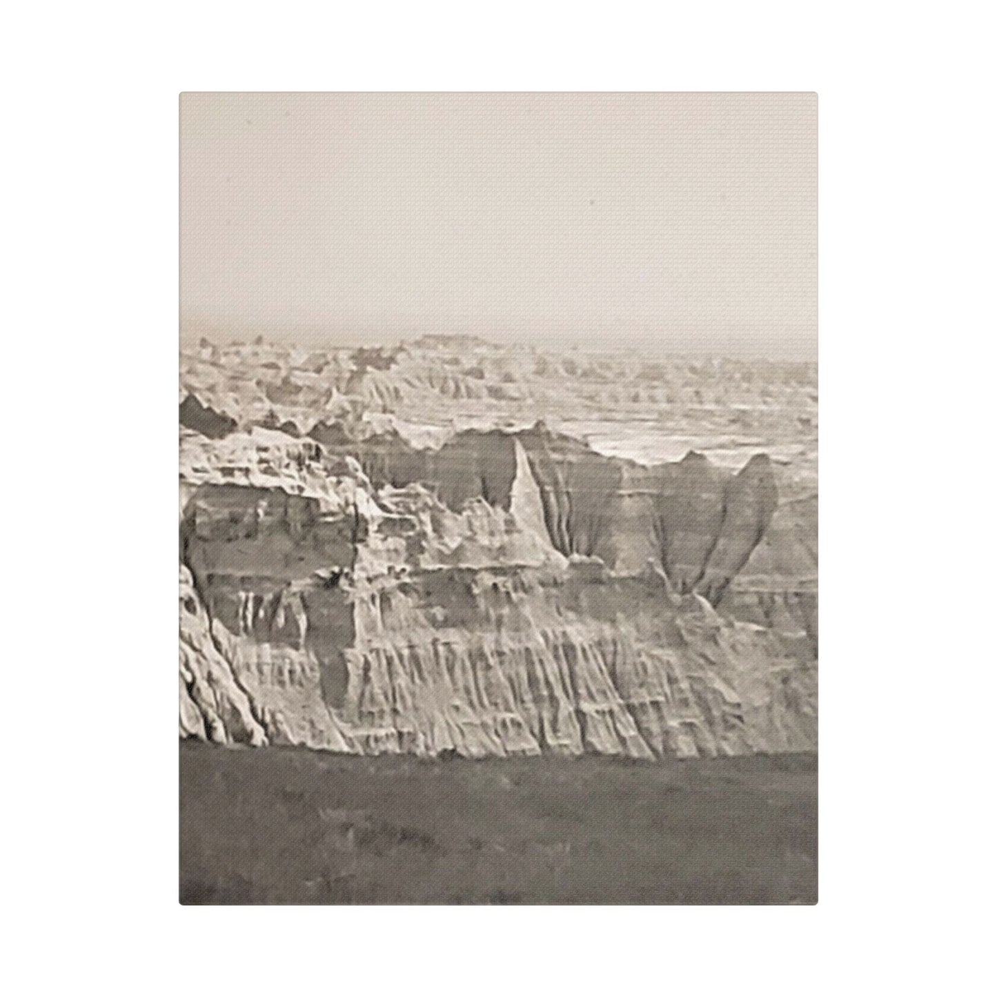 The Pinnacles Satin Canvas Stretched 11″ x 14″ (Vertical) 1.5"