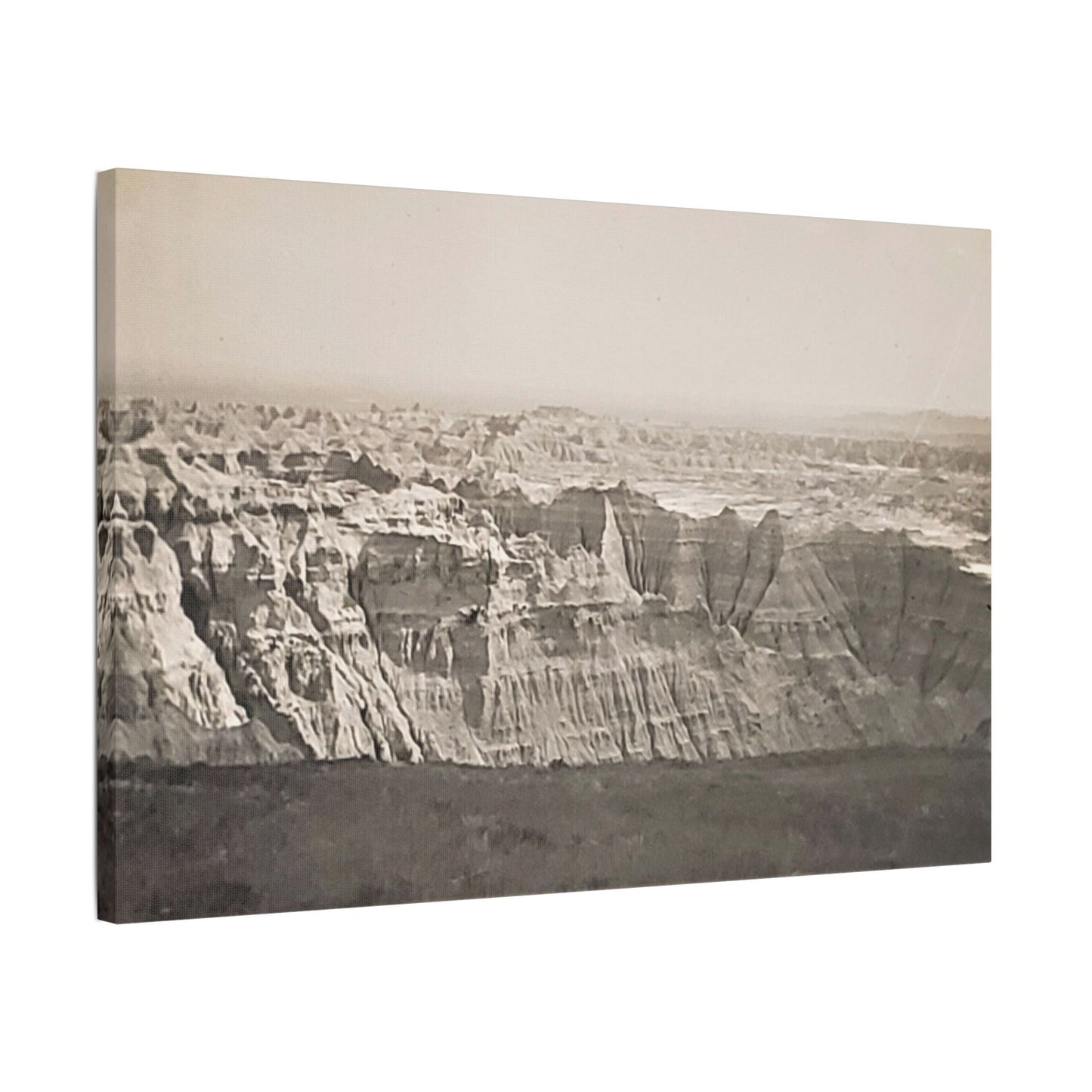 The Pinnacles Satin Canvas Stretched