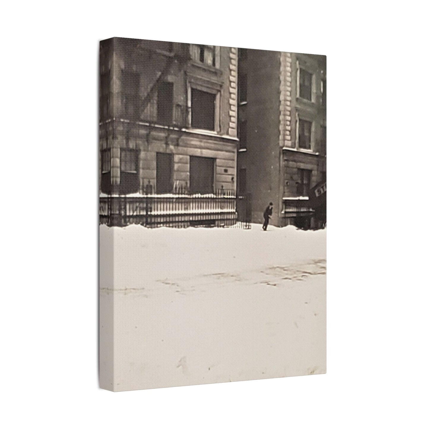 430 W 119th St New York Satin Canvas Stretched