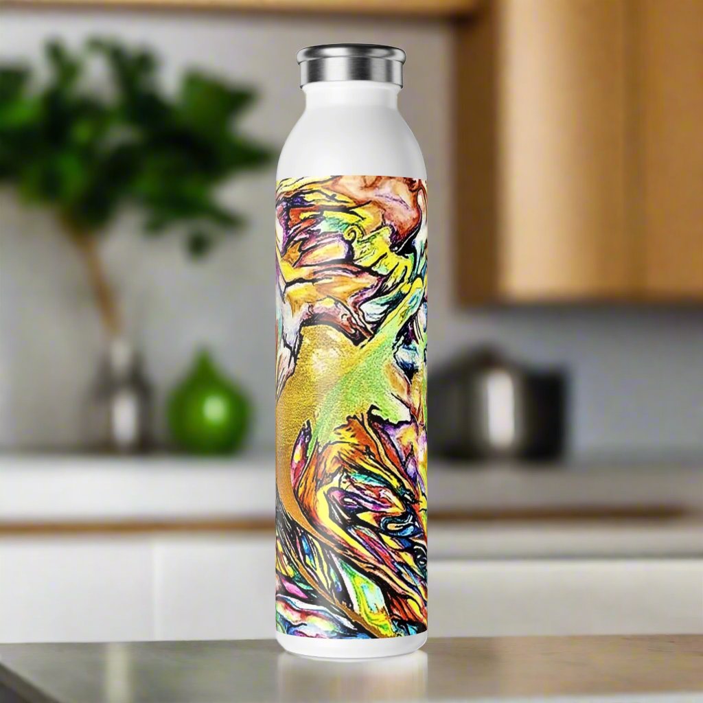 Rising Phoenix Slim Water Bottle - Kia Day Design