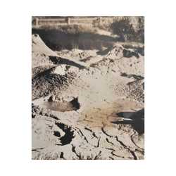 Yellowstone West Thumb Paint Pots Satin Canvas Stretched