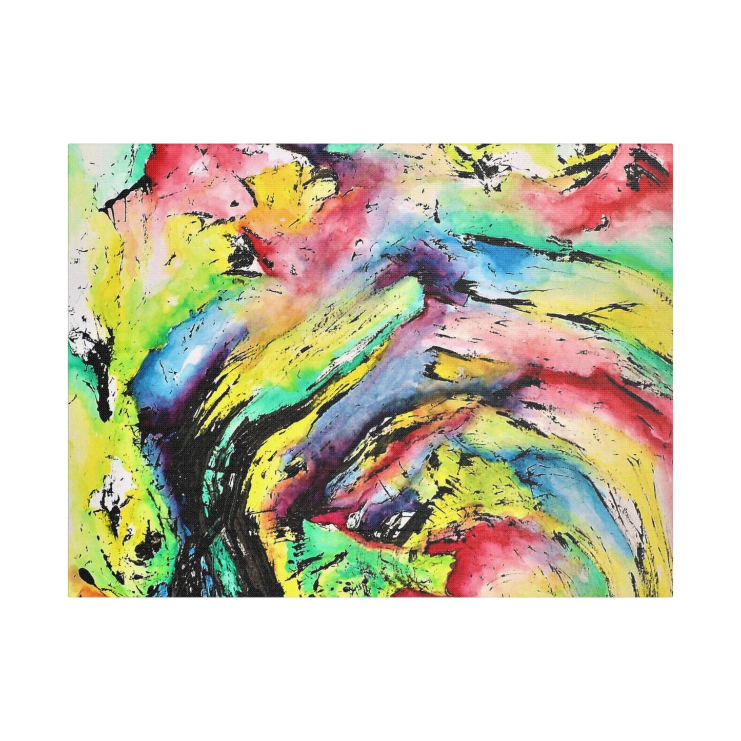 Vortex Satin Canvas Stretched 24″ x 18″ (Horizontal) 1.5"