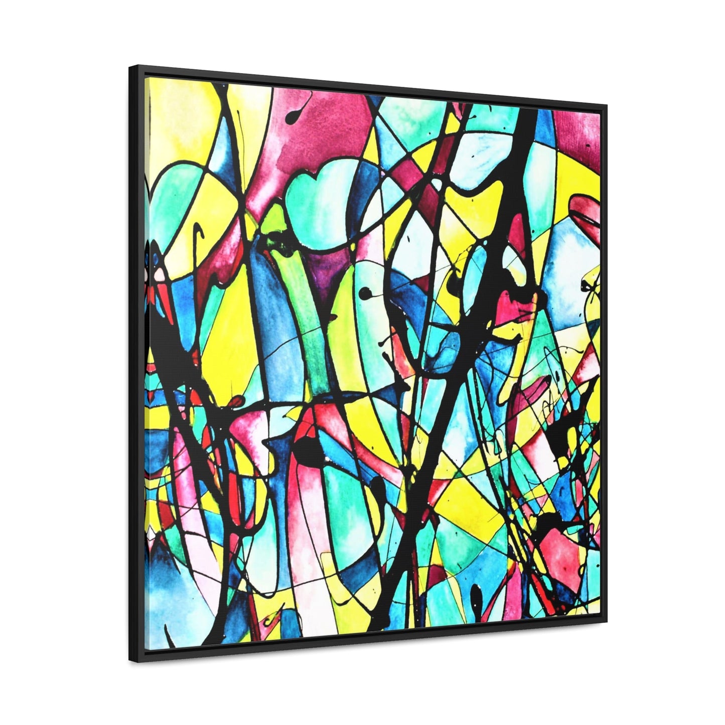 Alien Lady Gallery Canvas Wraps, Square Frame Printify