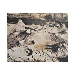 Yellowstone West Thumb Paint Pots Satin Canvas Stretched