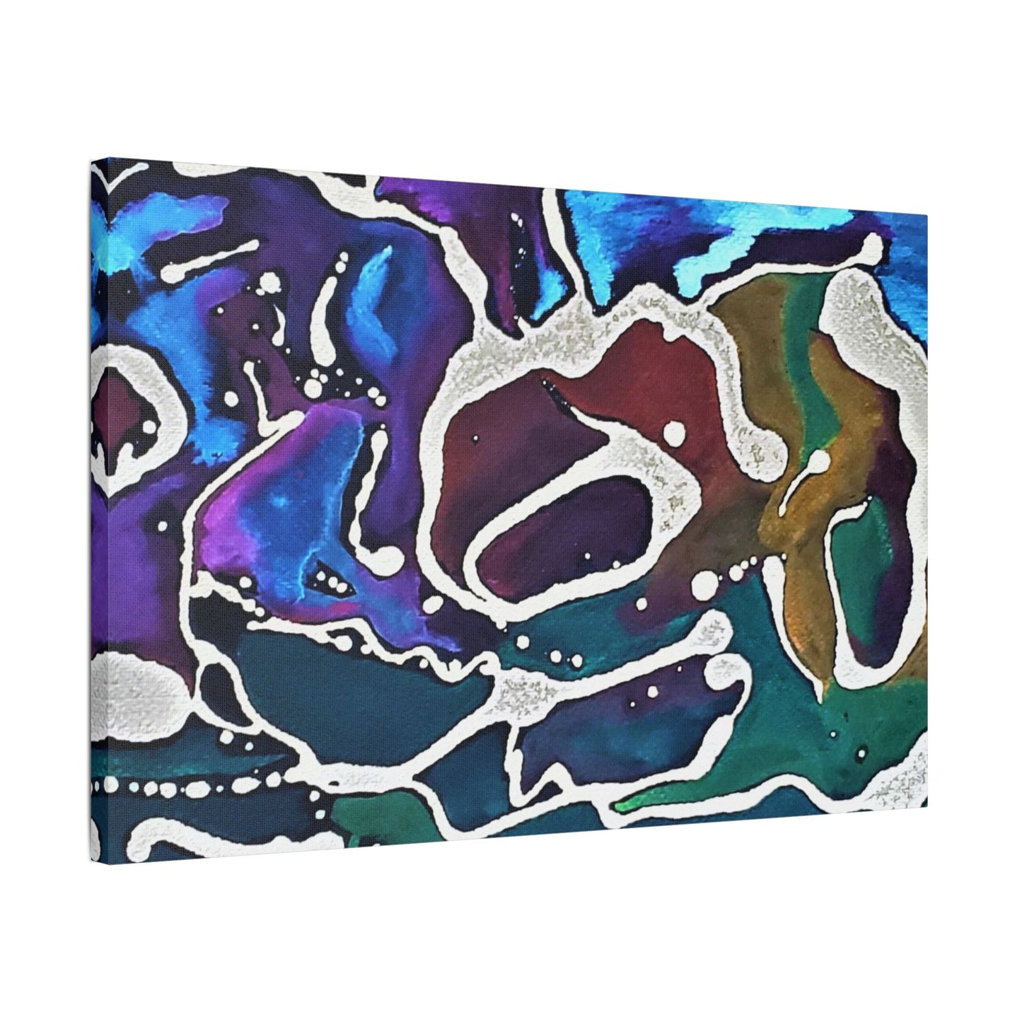 Ant Satin Canvas Stretched