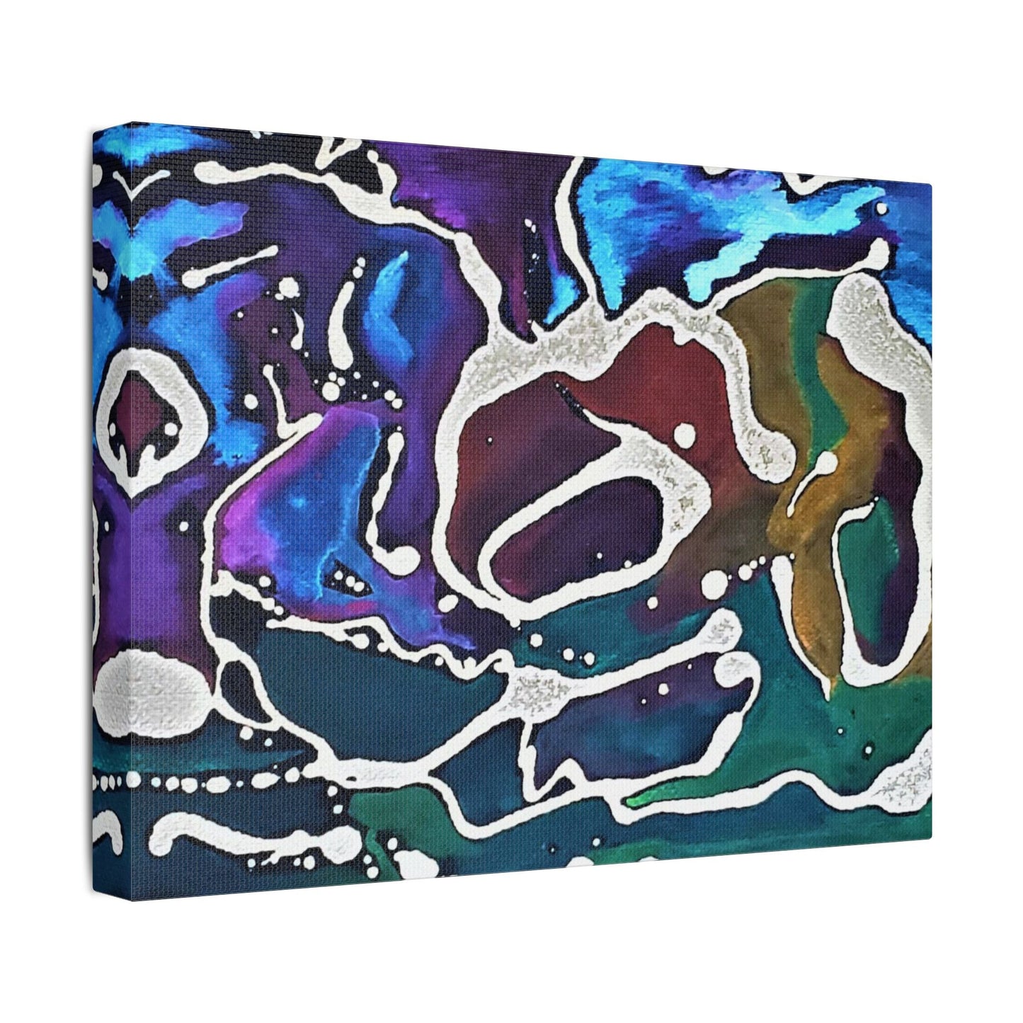 Ant Satin Canvas Stretched