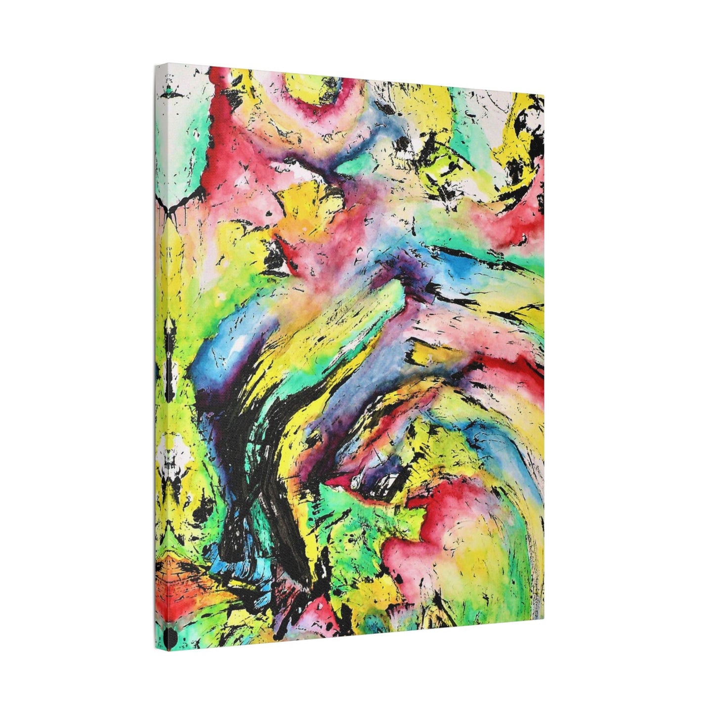 Vortex Satin Canvas Stretched