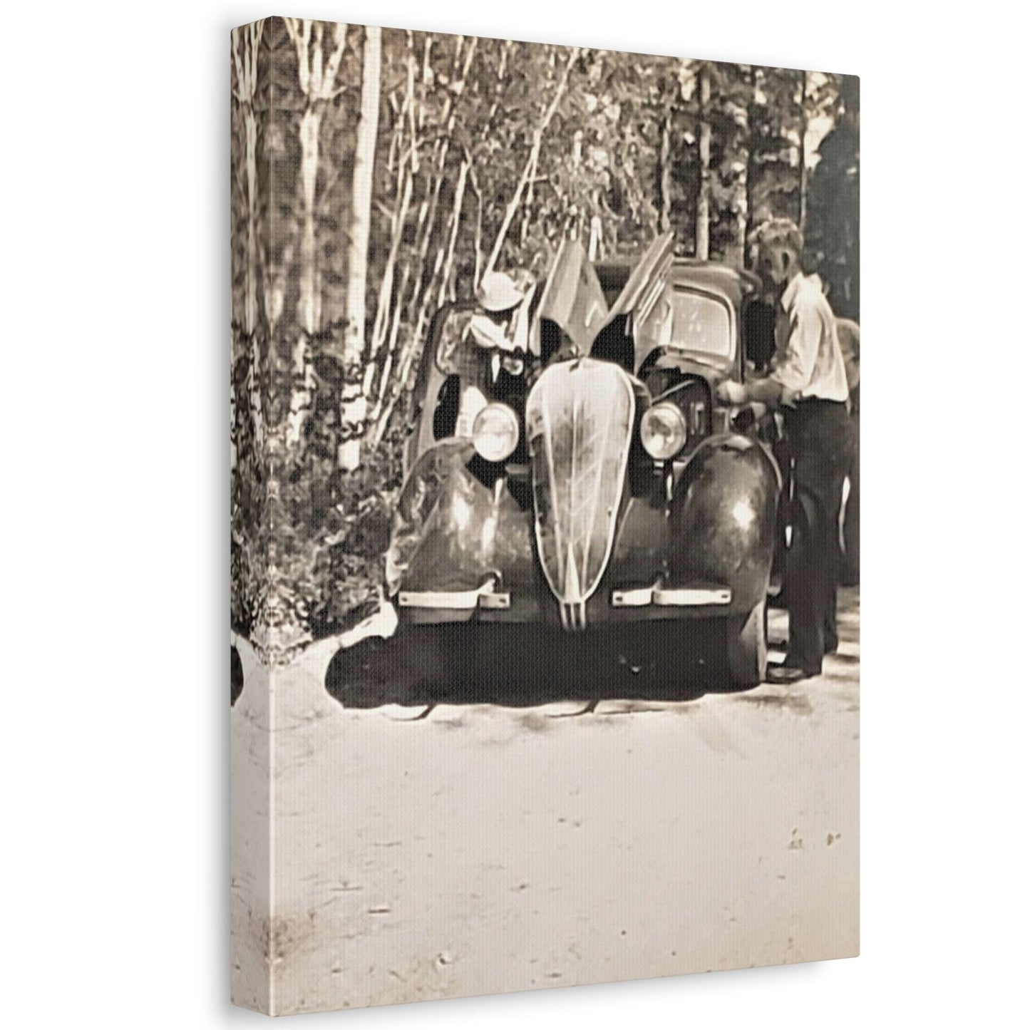 After The Black Hills 1939 Stretched Canvas