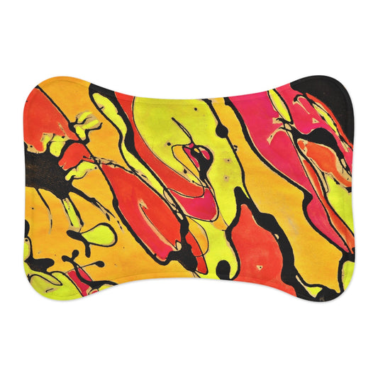 80s Rapture Pet Feeding Mats