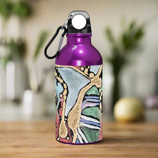 Angry Cat Oregon Sport Bottle Purple 13.5oz