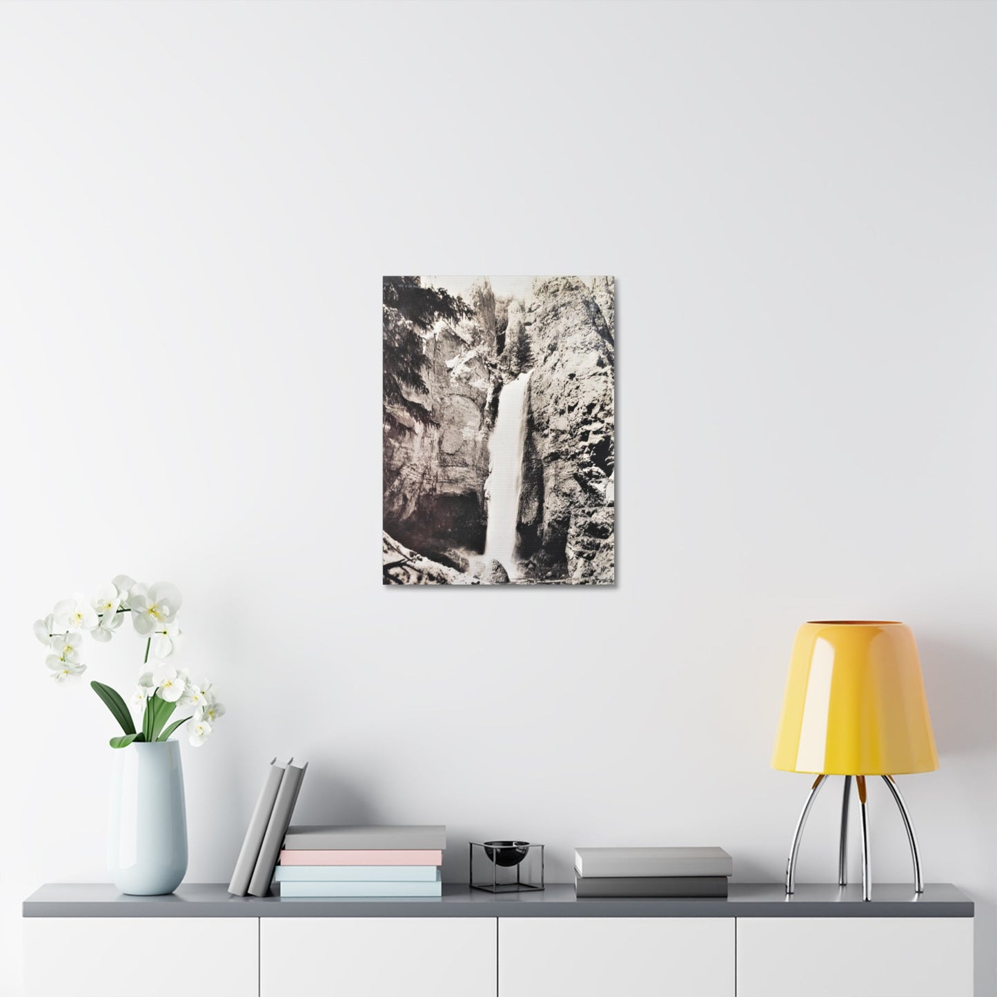 Tower Falls Yellowstone Stretched Canvas 1.5" 18″ x 24″