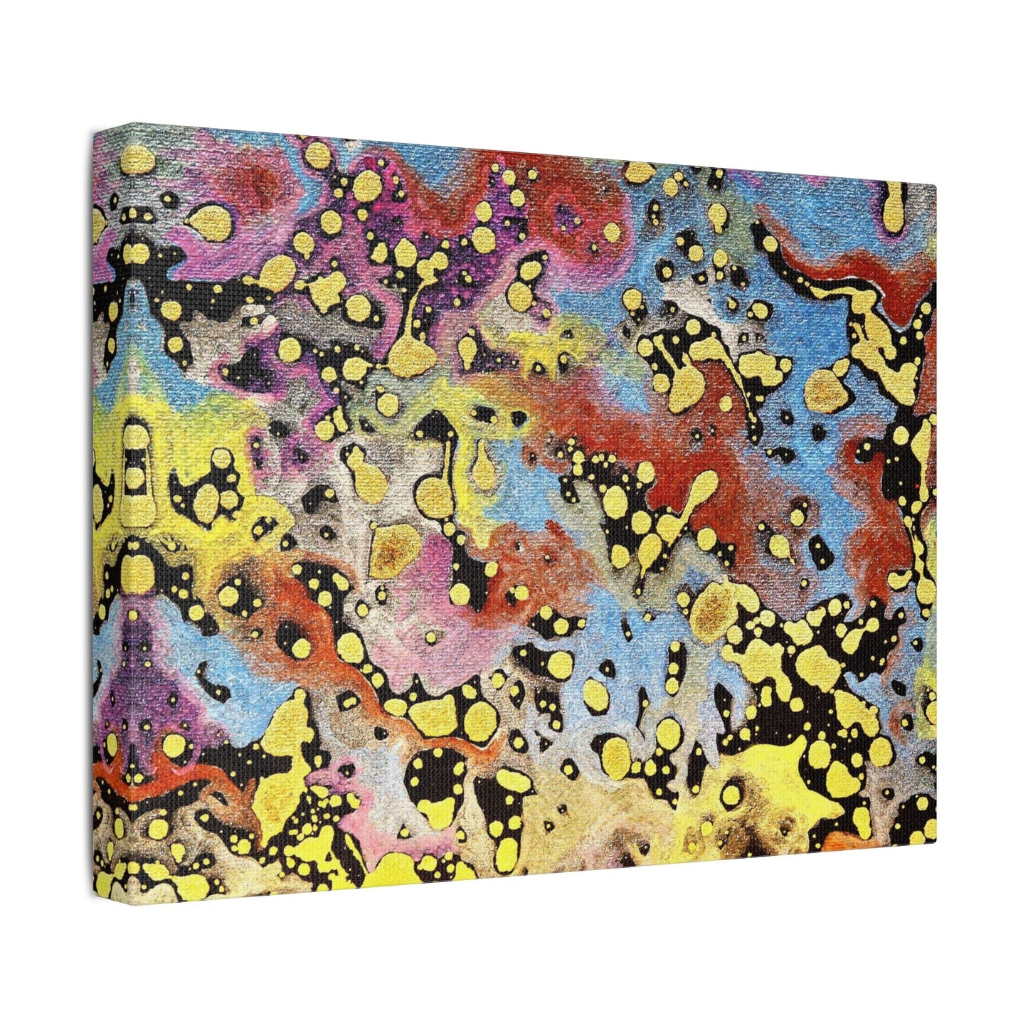 Limbo Satin Canvas Stretched
