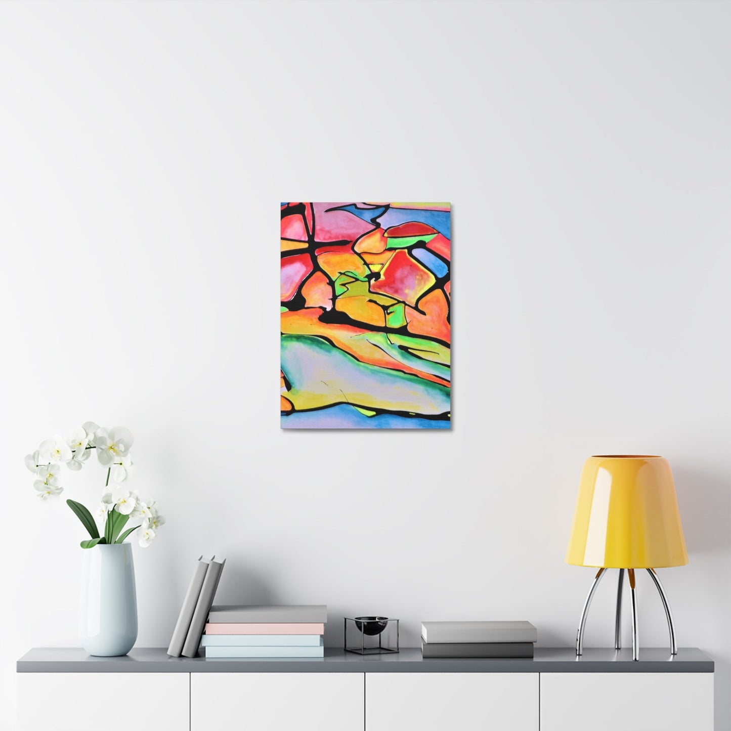 Atomic Dog Stretched Canvas Printify