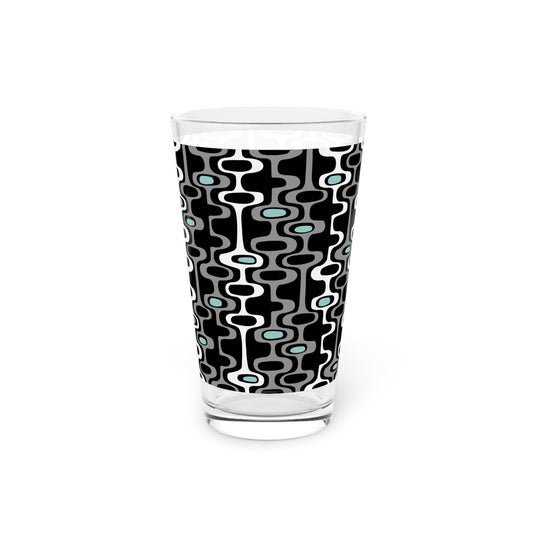 Modern Graphic 16oz Pint Glass - Kia Day Design
