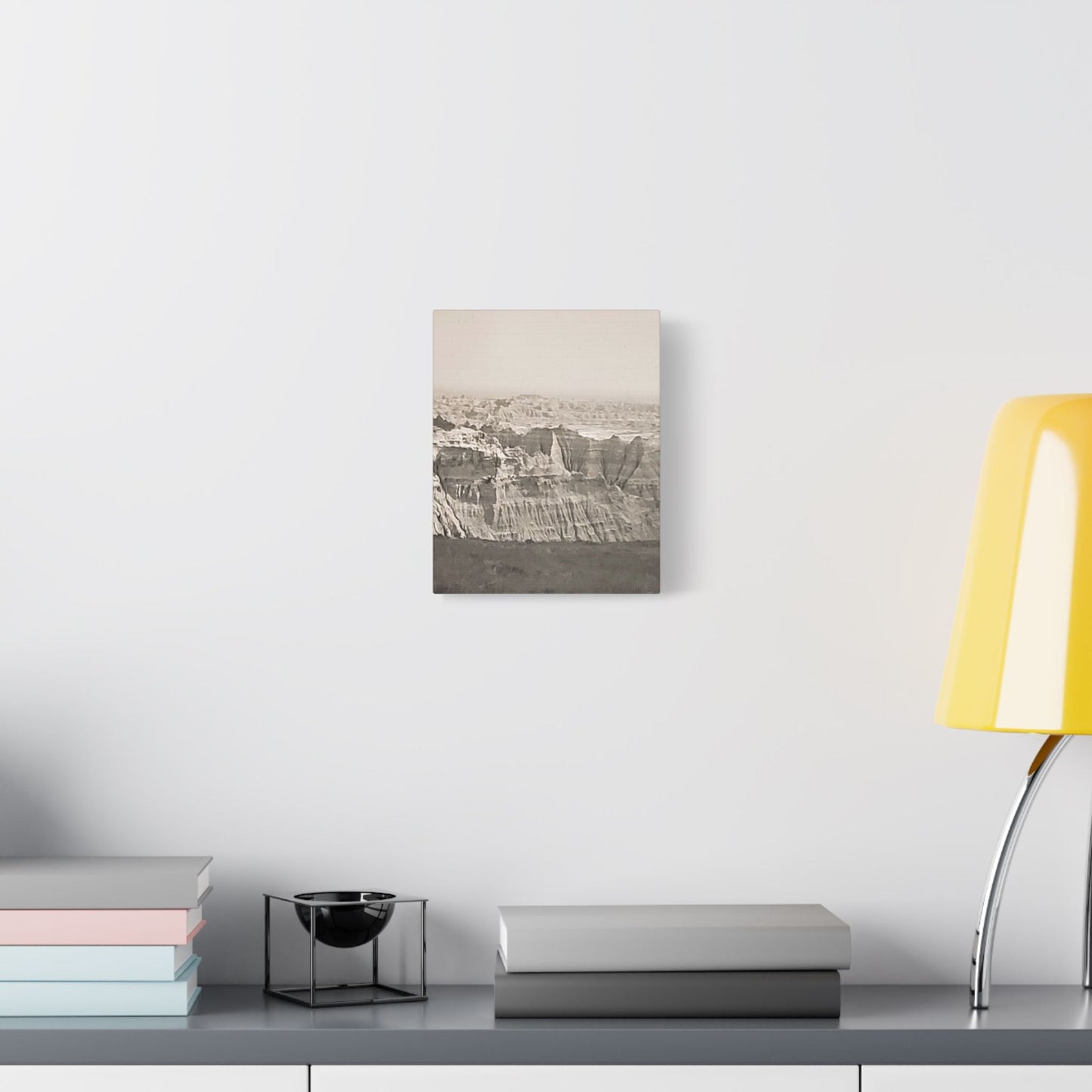 The Pinnacles Satin Canvas Stretched